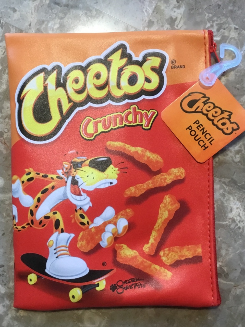 Pencil/ Cosmetics Cheetos Crunchy Bag with Zipper
